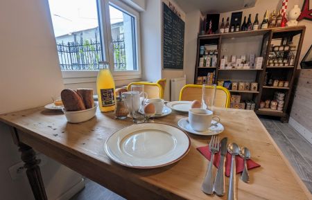 Chambre d'h&ocirc;tes n&deg;52G607 Melay - Haute-Marne - Petit d&eacute;jeuner