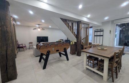 G&icirc;te n&deg;52G2 Consigny - Haute-Marne - Cuisine ouverte sur salon