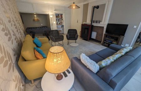 Salon Gîte n°52G389 Châteauvillain - Haute-Marne - Salon
